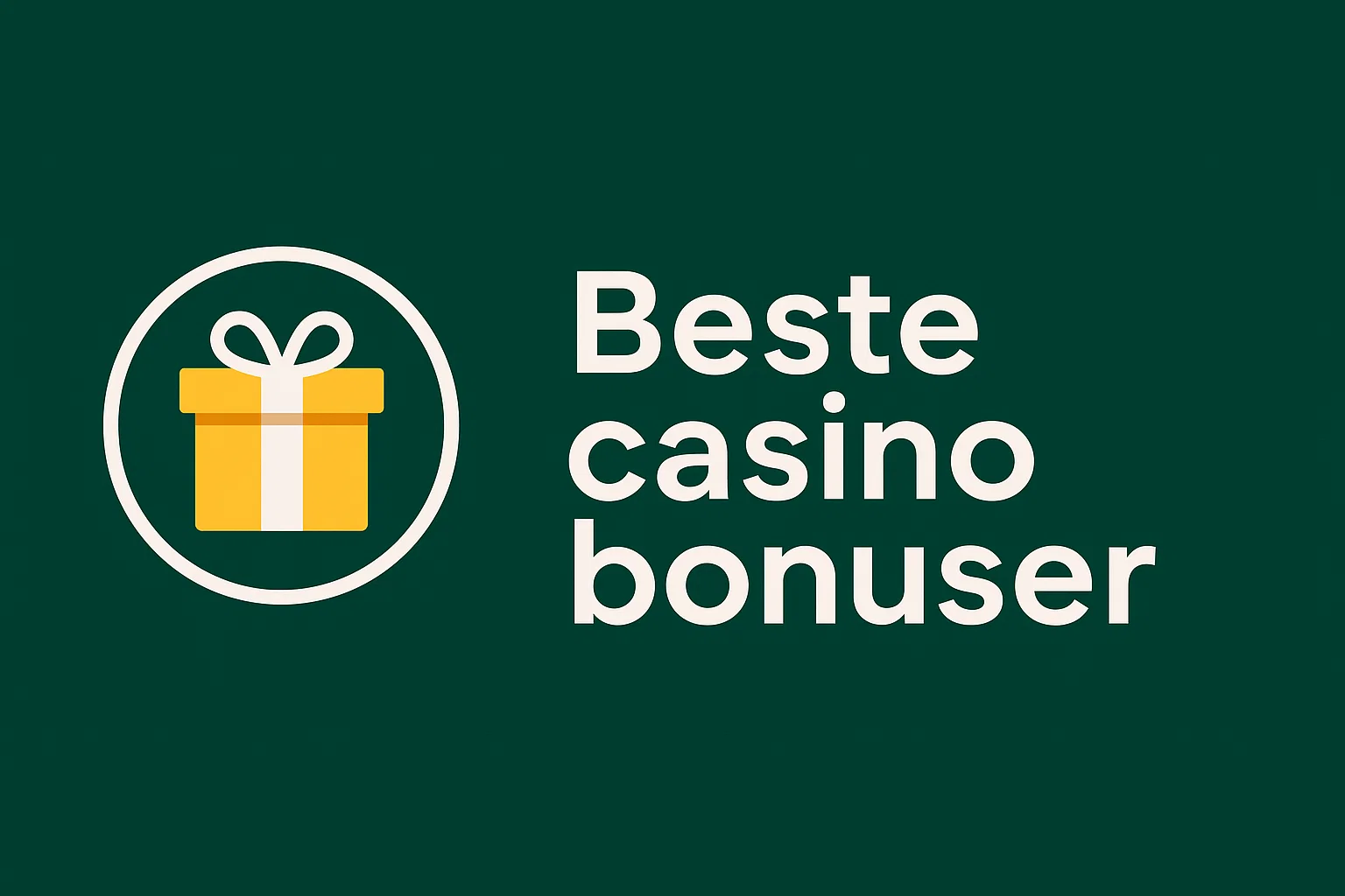 Beste casino bonuser